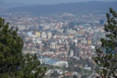 Uitzicht op het centrum van Banja Luka.